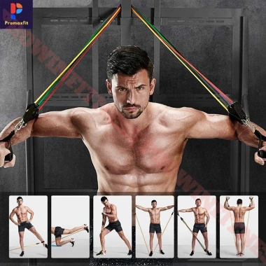 Dây kháng lực ngũ sắc Prowin Fitness cao su đàn hồi co giãn, gym yoga, chỉ 90.000 VND 8 Dây kháng lực ngũ sắc Prowin Fitness cao su đàn hồi co giãn, gym yoga, chỉ 90.000 VND 8