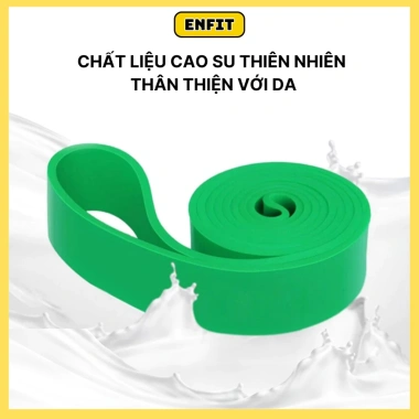 Dây Kháng Lực Power Band Cao Su Đàn Hồi Đa Năng - Tập Tay, Vai, Chân, Đùi - Giá 23.000đ