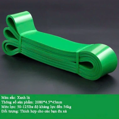 Dây kháng lực Power Band cao su đàn hồi – Tập yoga, gym, kéo xà Nam Nữ, chỉ 55k