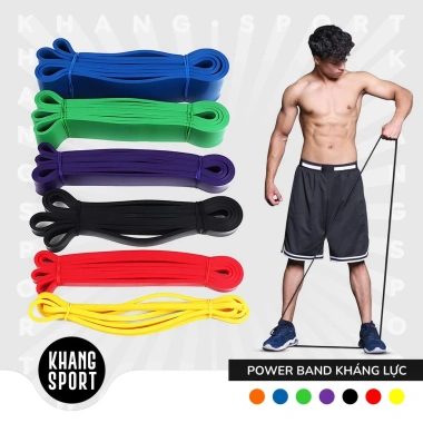 Dây Kháng Lực Powerband Giá 29.000 VND - Tập Toàn Thân, Hỗ Trợ Tập Luyện