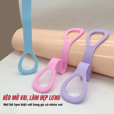Dây Kháng Lực Số 8 Silicon Co Giãn - Tập Gym, Yoga, Mở Vai, Tay, Lưng - 51.200 VND 2 Dây Kháng Lực Số 8 Silicon Co Giãn - Tập Gym, Yoga, Mở Vai, Tay, Lưng - 51.200 VND 2