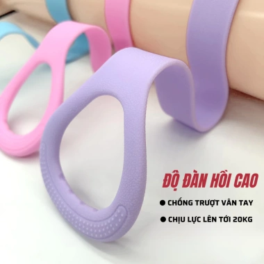 Dây Kháng Lực Số 8 Silicon Co Giãn - Tập Gym, Yoga, Mở Vai, Tay, Lưng - 51.200 VND