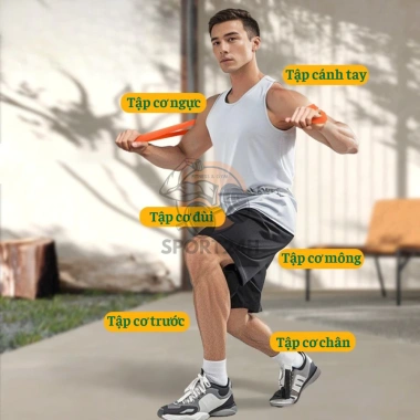 Dây kháng lực Sport24h Power Band tập toàn thân nam – Bụng, mông, vai, lưng, 22.100 VND 4
