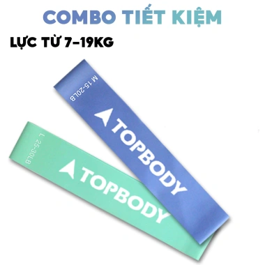 Dây kháng lực tập gym miniband TOPBODY - Tăng cơ mông đùi, giá chỉ 39.200₫ 9 Dây kháng lực tập gym miniband TOPBODY - Tăng cơ mông đùi, giá chỉ 39.200₫ 9