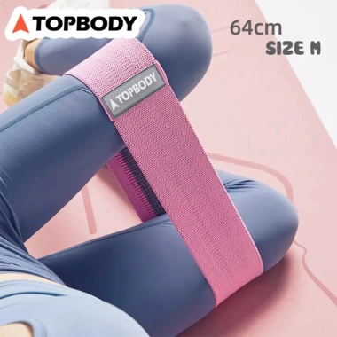 Dây kháng lực TOPBODY BAKLU01 - Dây Vải tập mông đùi, giảm cân, tăng sức mạnh, 69.000 VND
