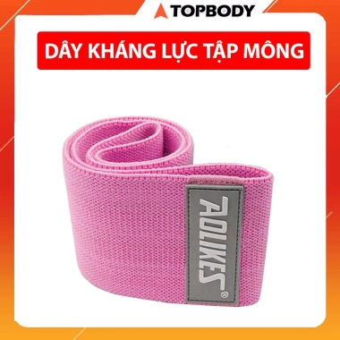 Dây kháng lực TOPBODY BAKLU01 - Dây Vải tập mông đùi, giảm cân, tăng sức mạnh, 69.000 VND