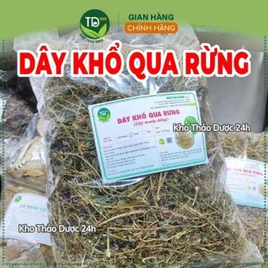 Dây khổ qua rừng sấy khô loại 1 500g-1kg - ổn định đường huyết, giảm gout, hạ men gan - Giá ưu đãi 69.898₫