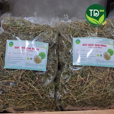 Dây khổ qua rừng sấy khô loại 1 500g-1kg - ổn định đường huyết, giảm gout, hạ men gan - Giá ưu đãi 69.898₫