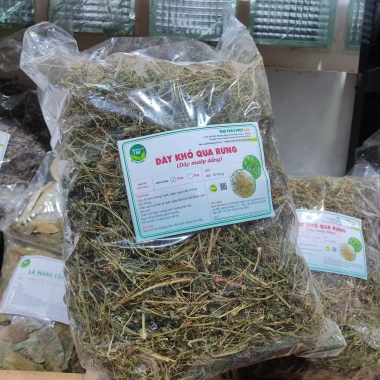 Dây khổ qua rừng sấy khô loại 1 500g-1kg - ổn định đường huyết, giảm gout, hạ men gan - Giá ưu đãi 69.898₫