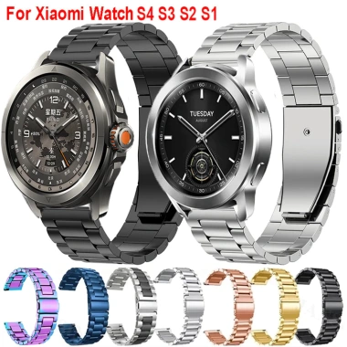 Dây kim loại không gỉ 22mm cho Xiaomi Watch 2 Pro, Mi Watch S4 S3 S2 S1 - Thời trang bền bỉ