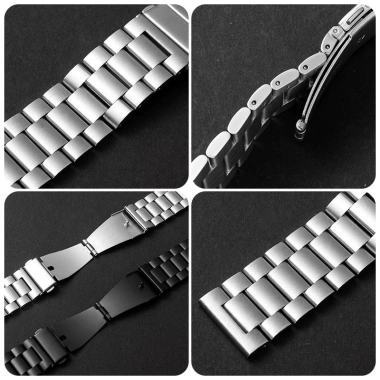 Dây kim loại không gỉ 22mm cho Xiaomi Watch 2 Pro, Mi Watch S4 S3 S2 S1 - Thời trang bền bỉ