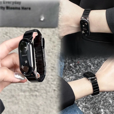 Dây kim loại thể thao 3 màu cho Xiaomi Mi Band 10-3 và Vòng tay thời trang