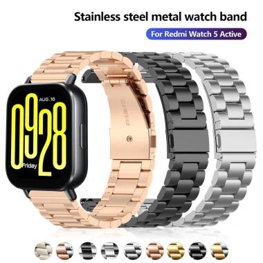 Dây kim loại thép không gỉ cho Xiaomi Redmi Watch 5 – Vòng tay thời trang giảm giá