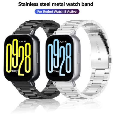 Dây kim loại thép không gỉ cho Xiaomi Redmi Watch 5 – Vòng tay thời trang giảm giá