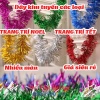 Dây kim tuyến Noel Tết đa màu bông mai tuyết xù đuôi chồn siêu rẻ 15.000₫ 7