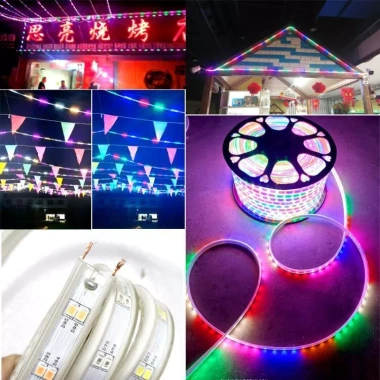 Dây LED 100M 2.835 Chống Nước Nhiều Màu Đèn Trang Trí Noel Giáng Sinh Tết Giá 74.999₫ 8