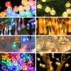 Dây LED 10m Bi Bọt Giọt Nước 28-32 Bóng Đèn Vàng Ấm, Đa Màu Trang Trí Tết và Noel Giá 42.000 VND 7