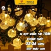Dây LED Bi Bọt 10m vàng & RGB 32‑38 bóng – Đèn trang trí Noel, Tết nháy đa dạng, giá 38k