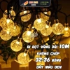 Dây LED Bi Bọt 10m vàng & RGB 32‑38 bóng – Đèn trang trí Noel, Tết nháy đa dạng, giá 38k 9