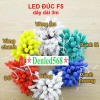 Dây Led đúc F5 cuốn cây 3m 50 bóng 12V chống nước trang trí sân vườn giá 19.900 VND