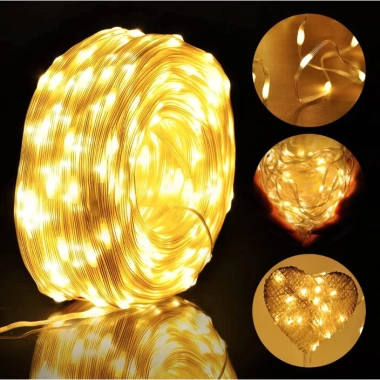 Dây LED hạt gạo chống nước 10-100m, sáng rực, dễ lắp, giảm giá 69.000₫