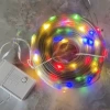Dây LED hạt gạo chống nước 40m-100m - Ánh sáng vàng, RGB đa màu, nội thất 6