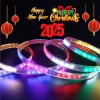 Dây LED nháy 2.835 100M: Tặng nguồn, đèn hắt trần, quấn cây chống nước, decor phòng, giá 120.000đ 4