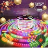 Dây LED Nháy 50m 2.835 - Đèn Trang Trí Tết Noel Ngoài Trời, Chống Nước, Kèm Nguồn, Giá 79.000₫ 5