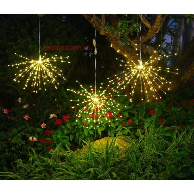 Dây LED pháo hoa 5 chùm 600 bóng - Trang trí Tết sân vườn ngoài trời, chỉ 169.000₫ 6 Dây LED pháo hoa 5 chùm 600 bóng - Trang trí Tết sân vườn ngoài trời, chỉ 169.000₫ 6