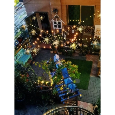 Dây LED pháo hoa 5 chùm 600 bóng - Trang trí Tết sân vườn ngoài trời, chỉ 169.000₫ 7 Dây LED pháo hoa 5 chùm 600 bóng - Trang trí Tết sân vườn ngoài trời, chỉ 169.000₫ 7