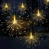Dây LED pháo hoa 5 chùm 600 bóng - Trang trí Tết sân vườn ngoài trời, chỉ 169.000₫ 10