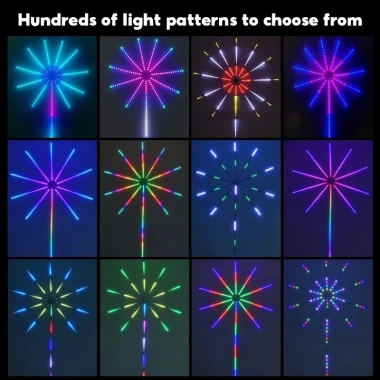 Dây Led RGB Pháo Hoa 16tr Cảm Biến Âm Thanh, Remote và App, Decor Phòng - 75.479₫ 3