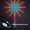Dây Led RGB Pháo Hoa 16tr Cảm Biến Âm Thanh, Remote và App, Decor Phòng - 75.479₫ 4