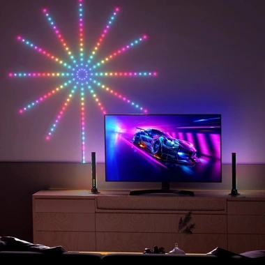 Dây Led RGB Pháo Hoa 16tr Cảm Biến Âm Thanh, Remote và App, Decor Phòng - 75.479₫ 7
