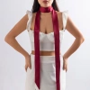 Dây Lụa Satin Đeo Cổ & Khăn Choàng Cổ Tùy Chỉnh Thời Trang DIY Nữ – Mềm Mại, Sang Trọng 4
