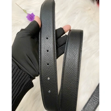 Dây lưng nam da bò 32mm-33mm cho khóa kim siêu đẹp kèm đinh đục lỗ 5