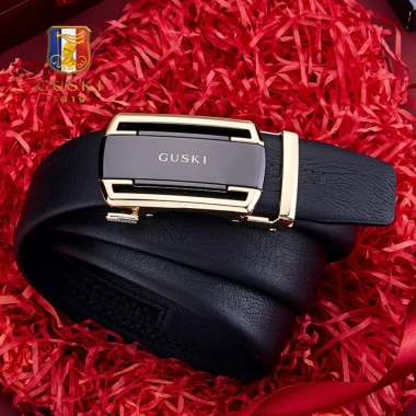 Dây lưng nam GUSKI da bò thật G1 cao cấp: Giá chỉ 745.000₫, hàng hiệu chính hãng