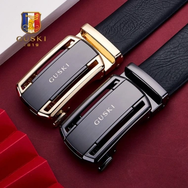 Dây lưng nam GUSKI da bò thật G1 cao cấp: Giá chỉ 745.000₫, hàng hiệu chính hãng