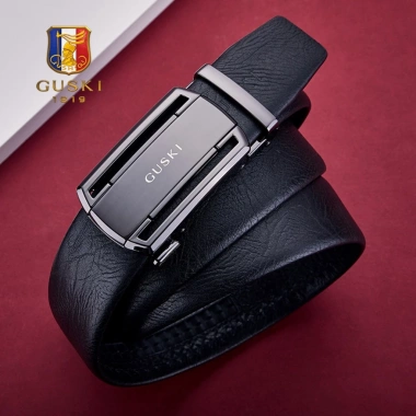 Dây lưng nam GUSKI da bò thật G1 cao cấp: Giá chỉ 745.000₫, hàng hiệu chính hãng