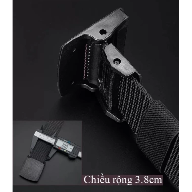Dây lưng tactical thời trang mặt nhựa - Siêu nhẹ, bền, giảm giá chỉ 78.000đ 4