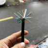 Dây Mạng Ngoài Trời HIDEKI Cat6 FTP 8 Lõi Bọc Bạc, Thép Chịu Lực, HDPE Bền – 150k 5