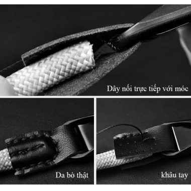 Dây máy ảnh đeo chéo VASILE tháo nhanh sợi paracord, giá ưu đãi 178.200 VND