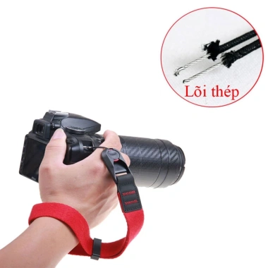 Dây máy ảnh Đeo cổ tay PD10 tháo nhanh, lõi thép bền chắc - Giá chỉ 190.000 VND