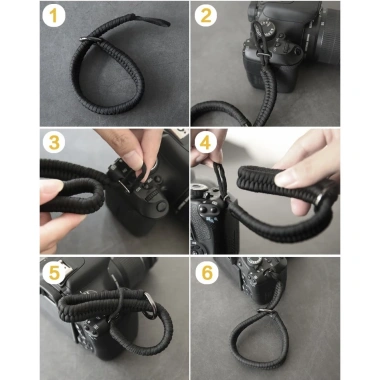 Dây máy ảnh Đeo Tay Paracord Đan – Đệm êm, bền chắc, giá chỉ 111.600 VND 9