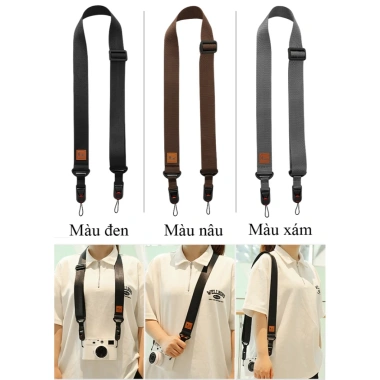 Dây máy ảnh Jeno đeo cổ đầu Quick Release 3.5cm, tháo nhanh, giá chỉ 200.000đ