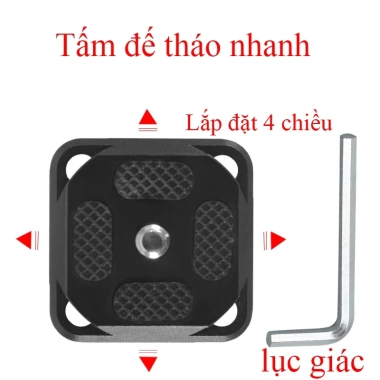 Dây máy ảnh Quick Release JISHEJIA Slide Đen - Thao tác nhanh, giá chỉ 95.000₫
