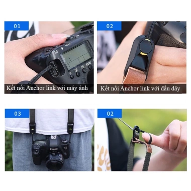 Dây máy ảnh Quick Release X1 Anchor Link Thao tác nhanh an toàn giá chỉ 247.000₫ 5 Dây máy ảnh Quick Release X1 Anchor Link Thao tác nhanh an toàn giá chỉ 247.000₫ 5