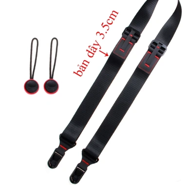 Dây máy ảnh Quick Release Xiu Jian Slide Black - Thao tác nhanh, giá 99.000đ