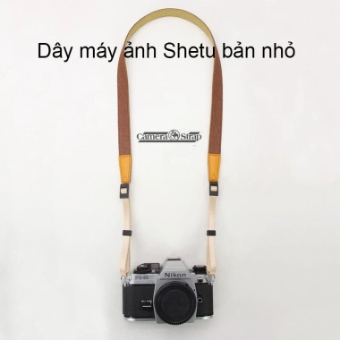 Dây máy ảnh Shetu 2cm thời trang - Phù hợp máy film & mirrorless, giảm còn 150.000₫