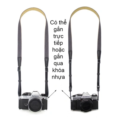 Dây máy ảnh Shetu 2cm thời trang - Phù hợp máy film & mirrorless, giảm còn 150.000₫